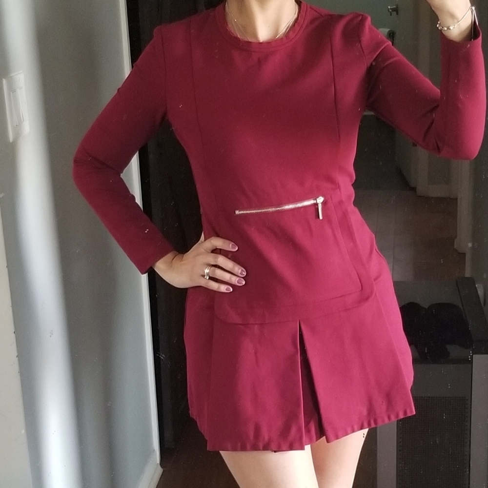 👗BEANS RED MINI DRESS
